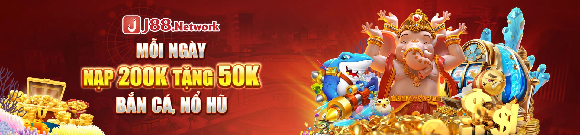 Hình ảnh chính Red888 Nổ Hũ với các trò chơi nổi bật và ưu đãi 2026